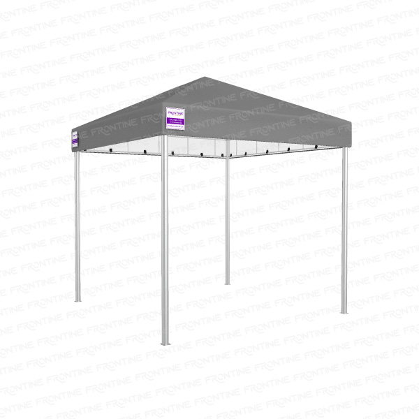 Tenda Piramidal 3x3m Cinza