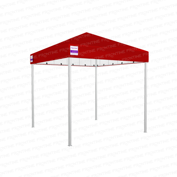 Tenda Piramidal 3x3m Vermelho