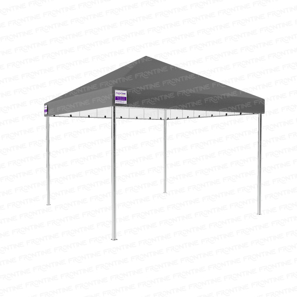 Tenda Piramidal 4x4m cinza