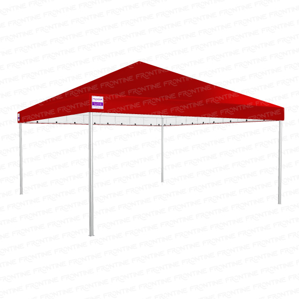 Tenda Piramidal 6x6m vermelho